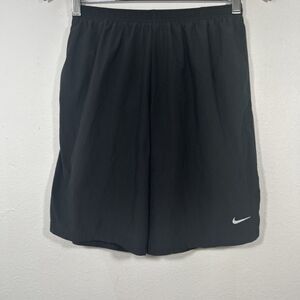 Nike Dri Fit Shorts Youth M Black Running Athleisure‎